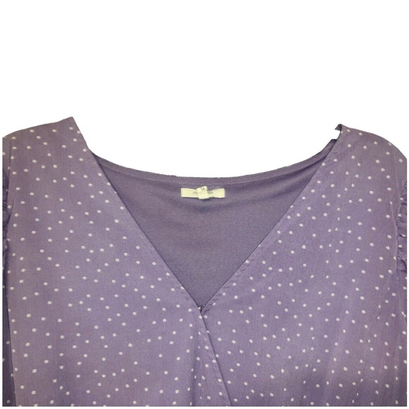 Maurices Polka•Dot Blouse 💜 - Picture 4 of 16
